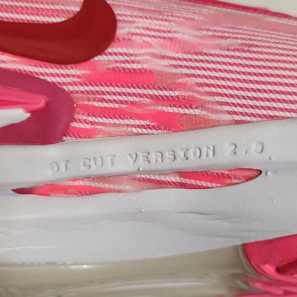 Nike Air Zoom GT Cut 2.0 Hyper Pink Fireberry Athletic Sneakers (W Size 8.5) - Picture 10 of 15